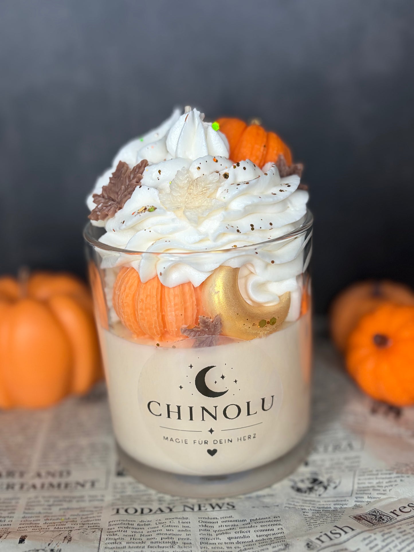 🎃 Pumpkin Magic – Duftkerze