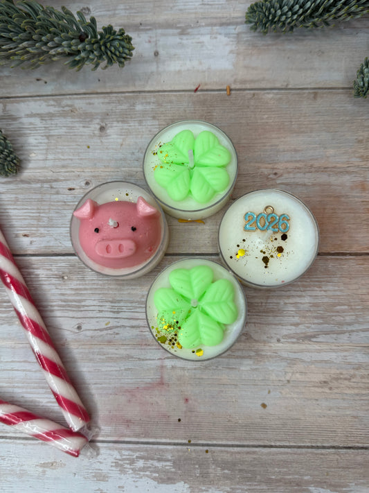 Neujahrs-Teelichter – Glück & Neubeginn