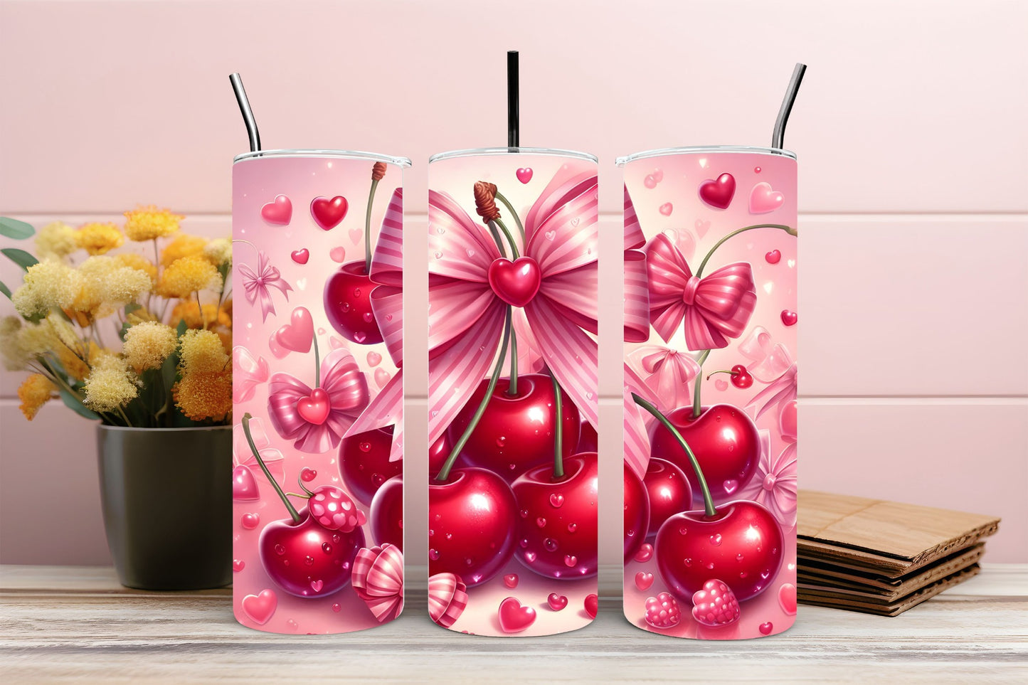 💖 Sweet Cherry Love Tumbler 💖