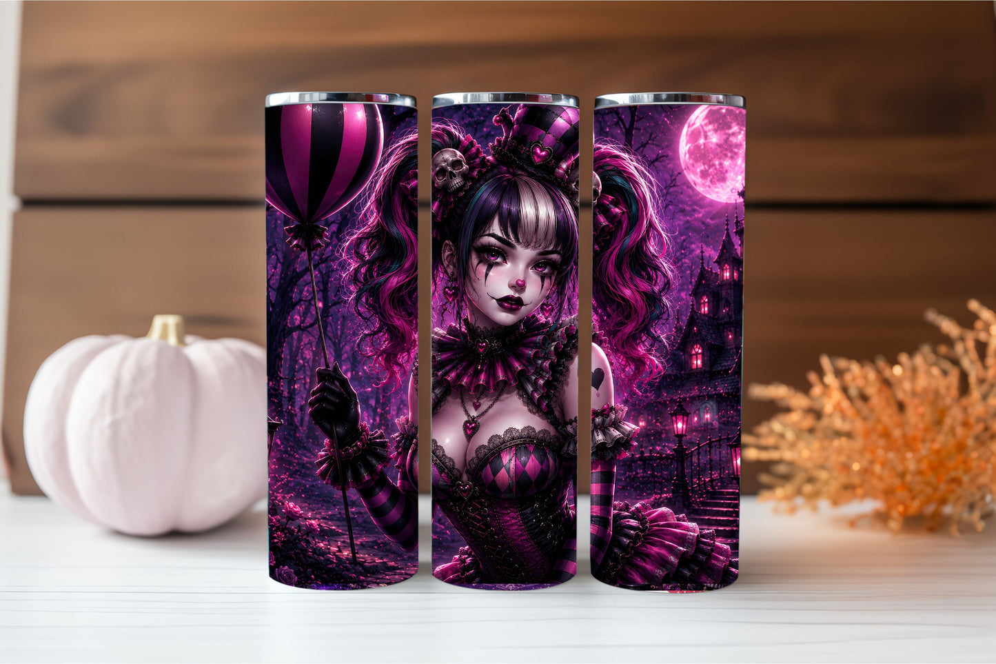 🎪 Mystic Doll – 20 oz Tumbler