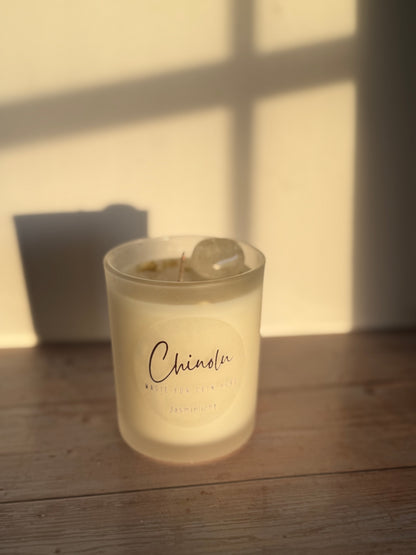 Jasminlicht - Seelenlicht mit Bergkristall