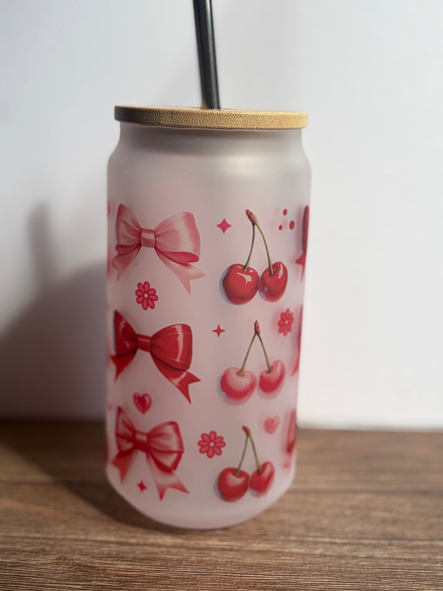 🍒 Cherry Kiss Glasbecher 🍒