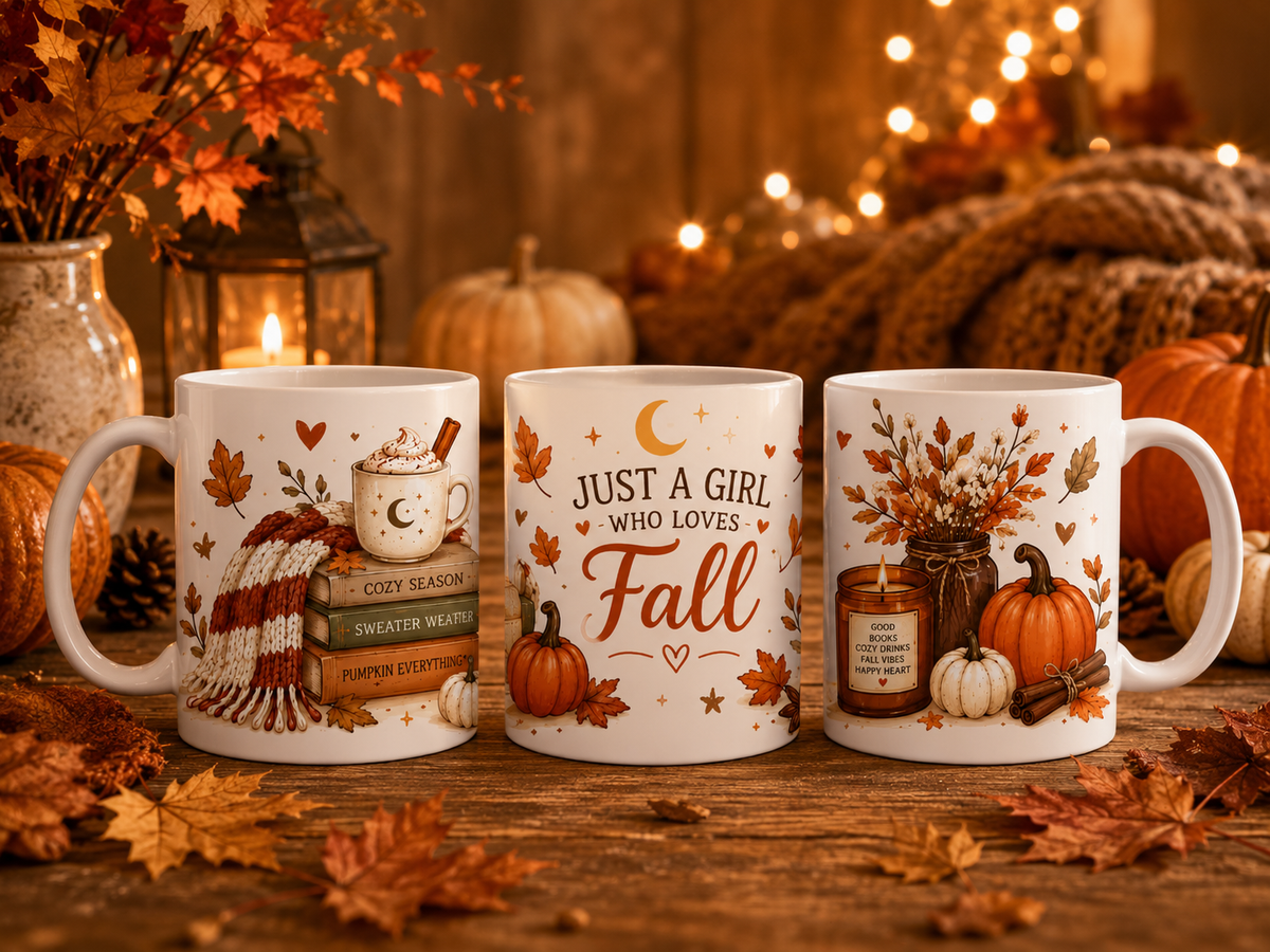 Just a Girl Who Loves Fall – Herbsttasse