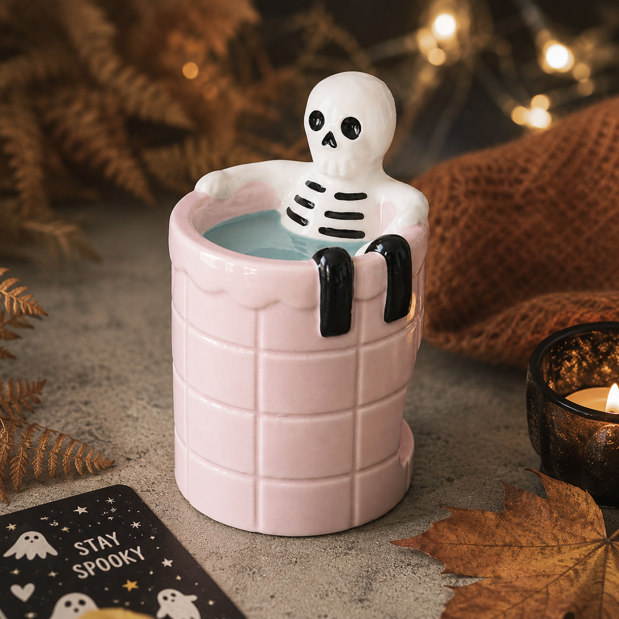 💀 Skeleton Duftlampe