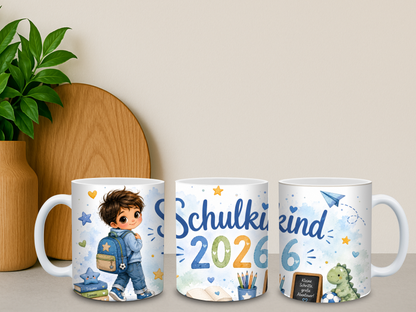 Schulkind 2026 Tasse