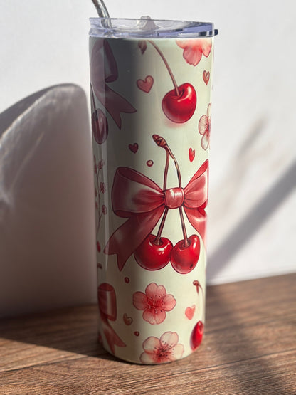 🥤 Cherry Kiss Tumbler 🥤