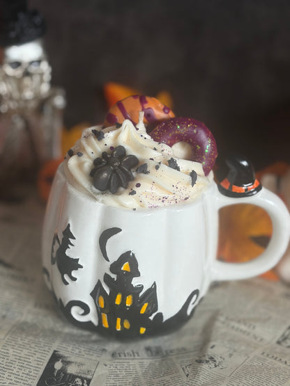 Witchy Donuts – Tassenkerze - Limited Edition