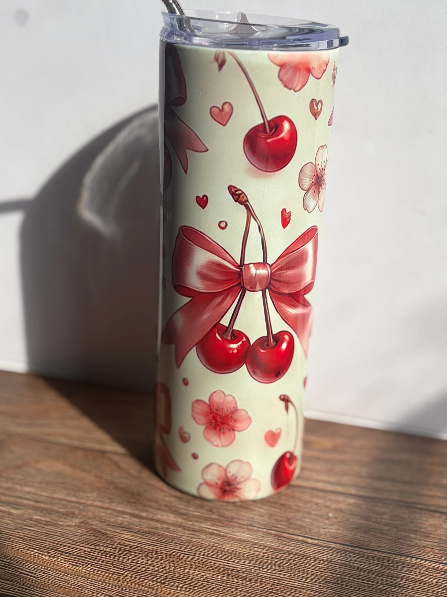 🥤 Cherry Kiss Tumbler 🥤