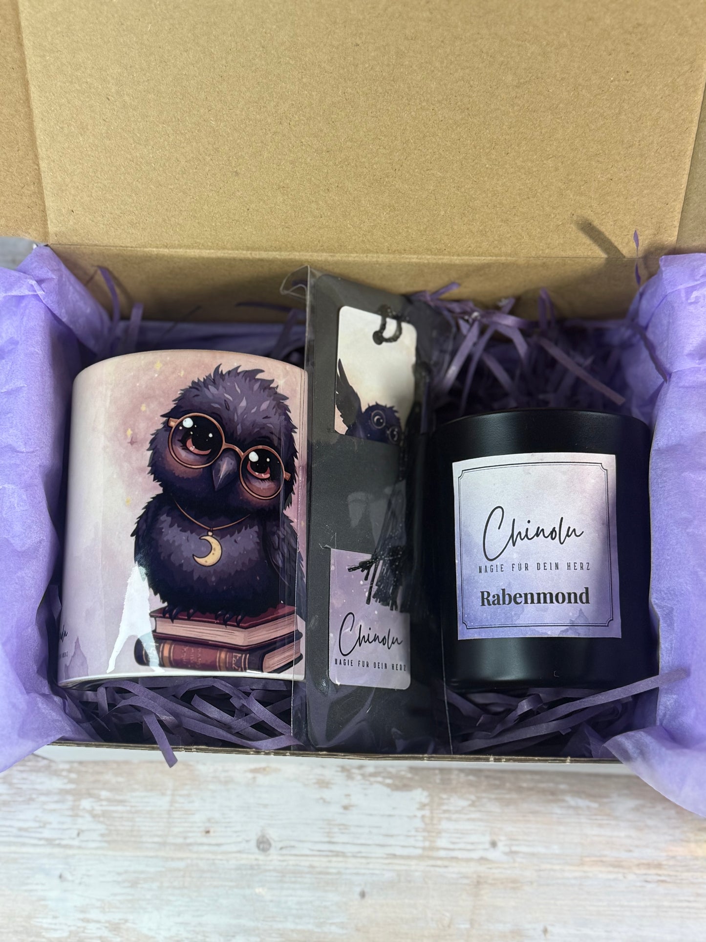 🐦‍⬛ Rabenmond – Magisches Geschenkset