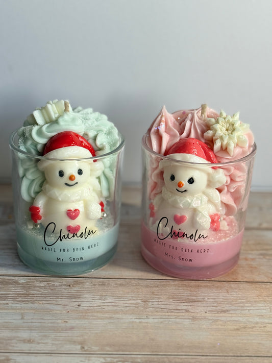 ❄️ Winterpaar-Set „Mr. & Mrs. Snow“