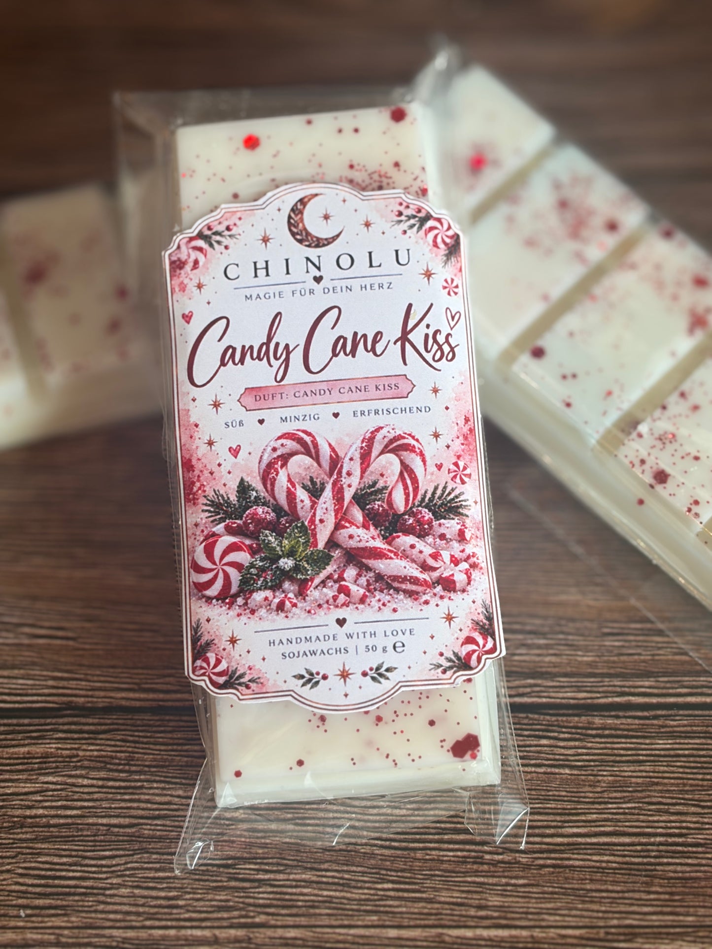 Candy Cane Kiss – Wachsmelt Snapbar 🍬❤️