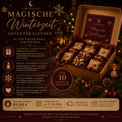 ✨ Magische Winterzeit – Limitierter Adventskalender 2026