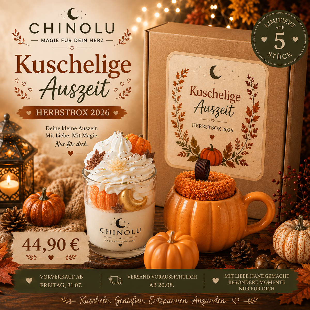 🍂 Kuschelige Auszeit – Herbstbox 2026