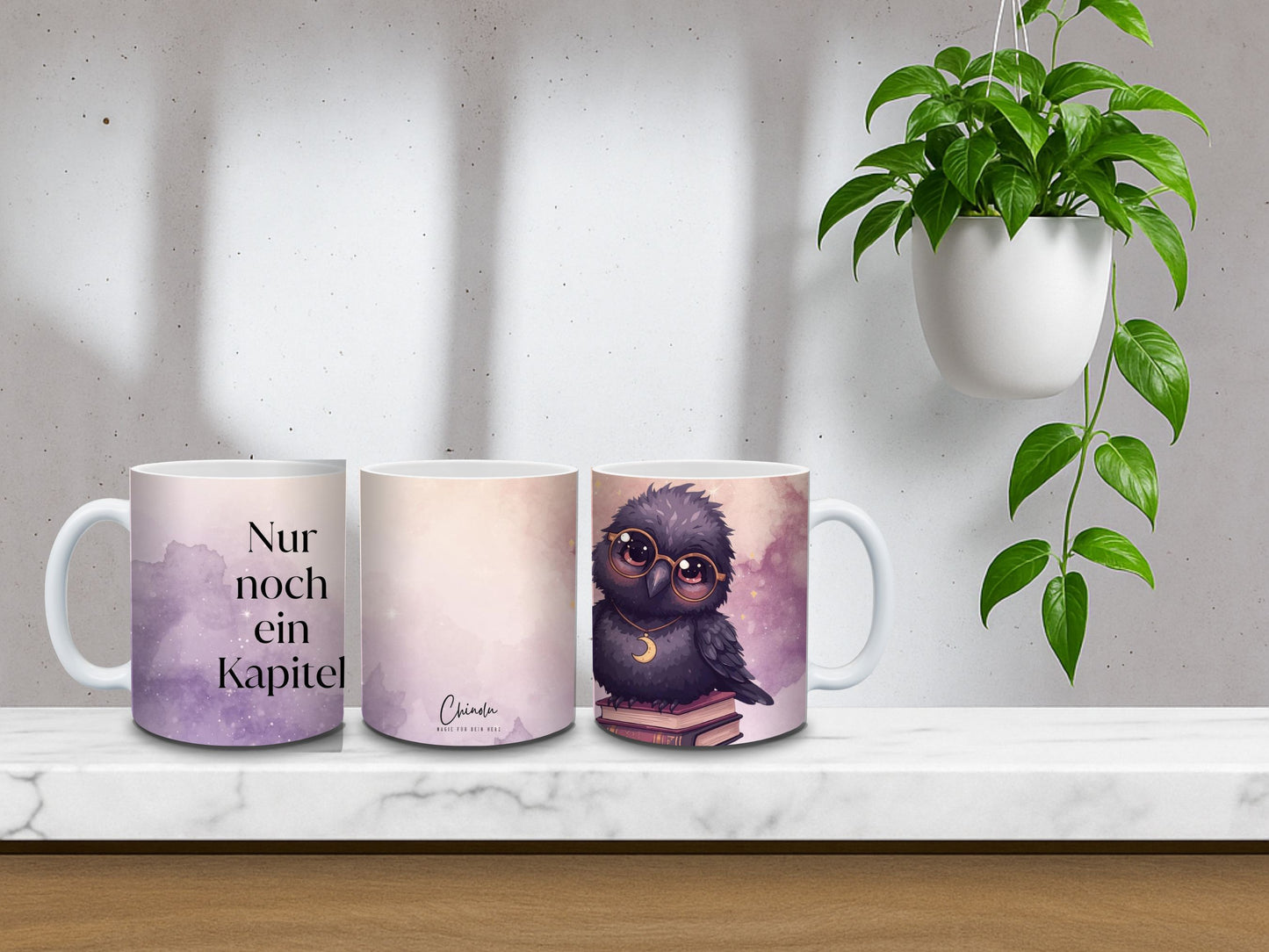 ☕ Rabenmond – Magische Tasse