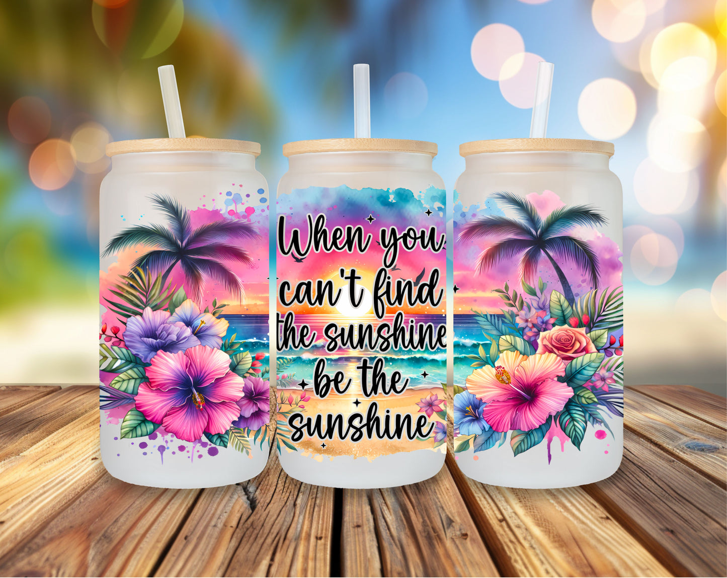 ☀️ Be the Sunshine Glas