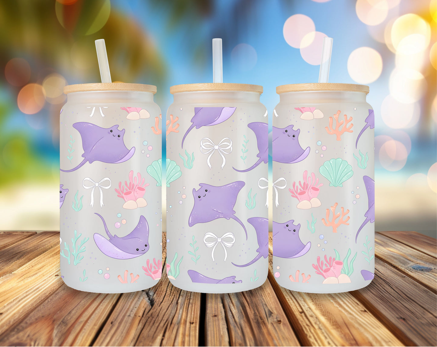 🩵 Raya – Rochenzauber Glas