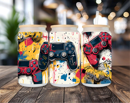 🎮 Gamer Vibes Glas