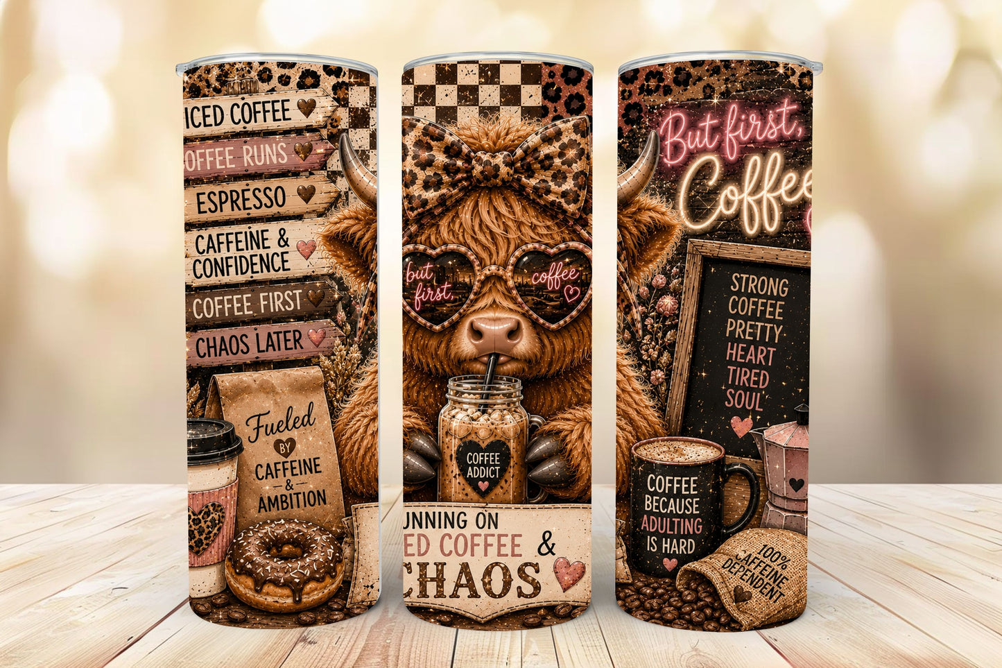 ☕ Coffee & Chaos Tumbler