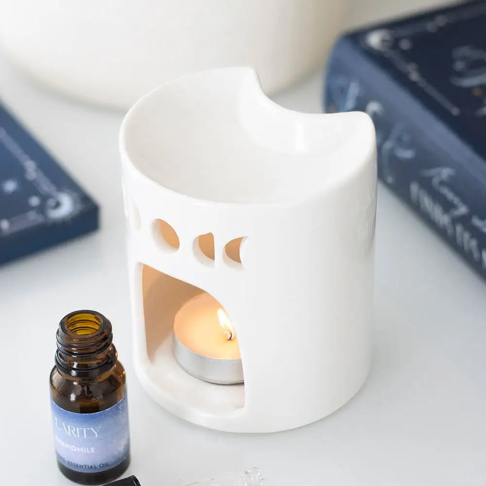 🌙✨ Nachtzauber Set – Duftlampe & 3 Duftmelts