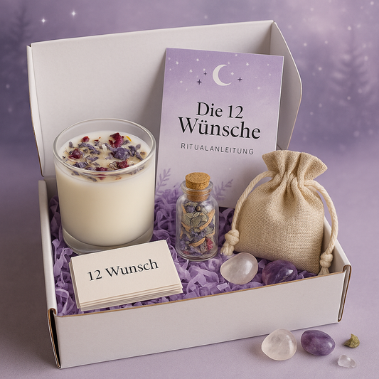 Die 12 Wünsche - Ritual Box für deine Rauhnächte